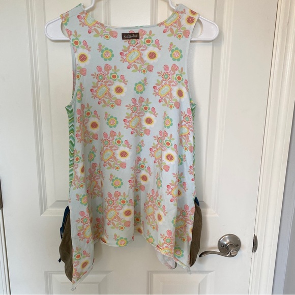 Matilda Jane Size 14 Caught In A Breeze Tunic Tank Top Shirt Hello Lovely - Picture 2 of 7